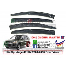 Kia Sportage JE KM (2nd Gen) 2004-2010 AG Door Visor Air Press Wind Deflector (Big 12cm Width)